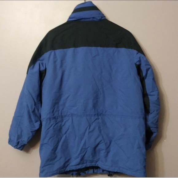 LL BEAN Women's XL Ski Jacket Purple Black - Picture 2 of 4